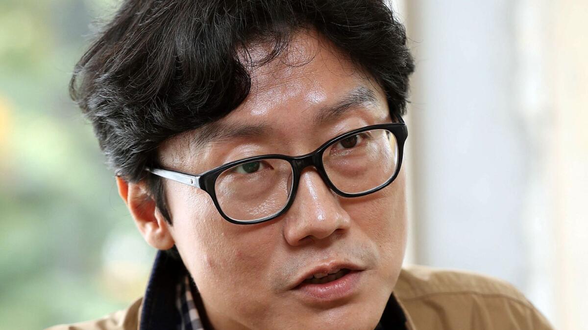 Squid Game director Hwang Dong-hyuk (Photo/AFP)