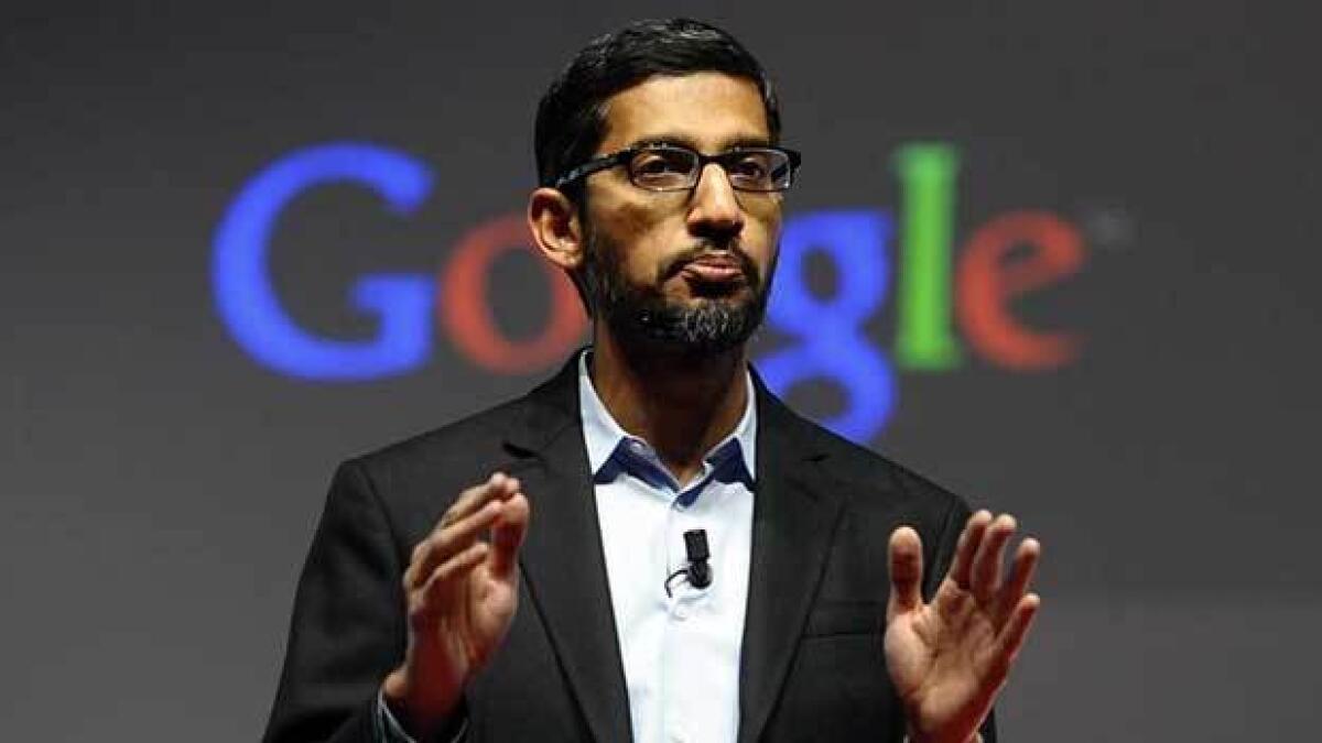 Googles boss Sundar Pichai is the highest-paid CEO in US