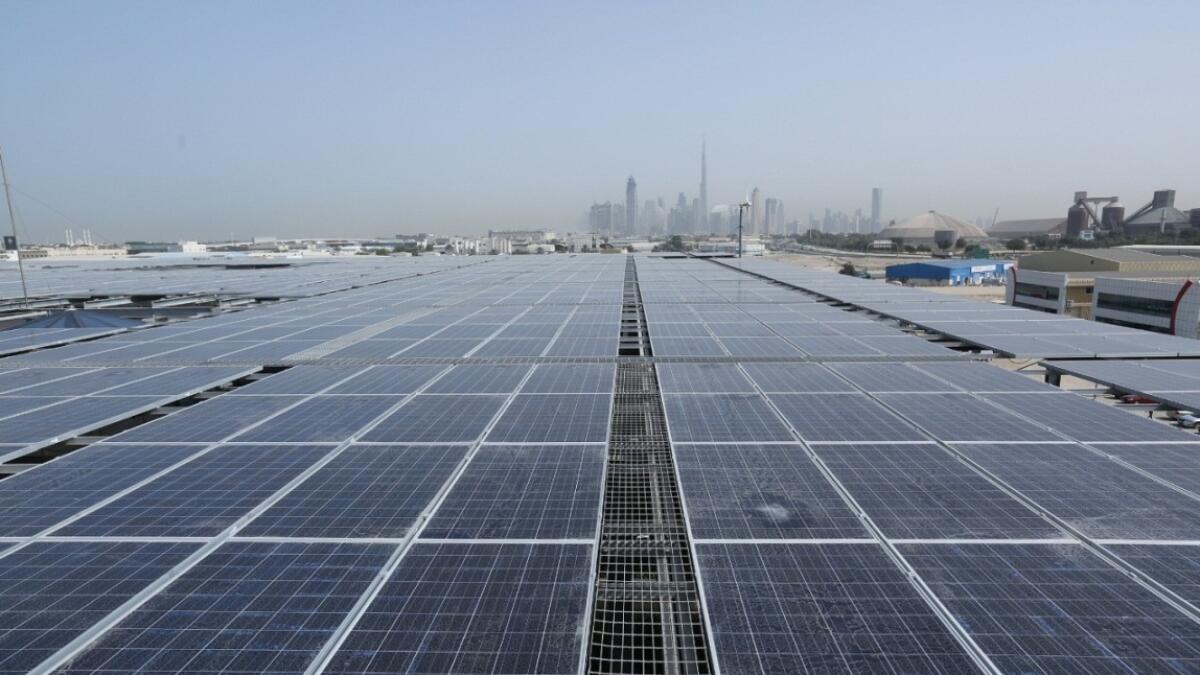 Shams Dubai Initiative was launched in March last year, aiming to increase Dubai’s total power output from clean energy sources to 75 per cent by 2050.