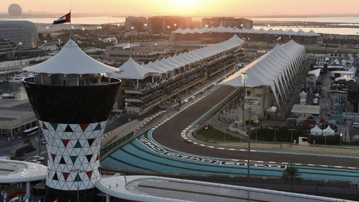 The Yas Marina Circuit in Abu Dhabi. - File photo
