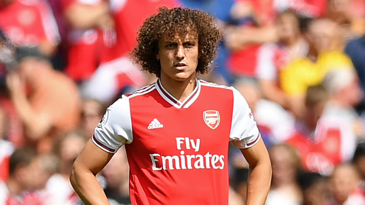 David Luiz was heavily criticised after being sent off in last week's 3-0 loss to Man City.