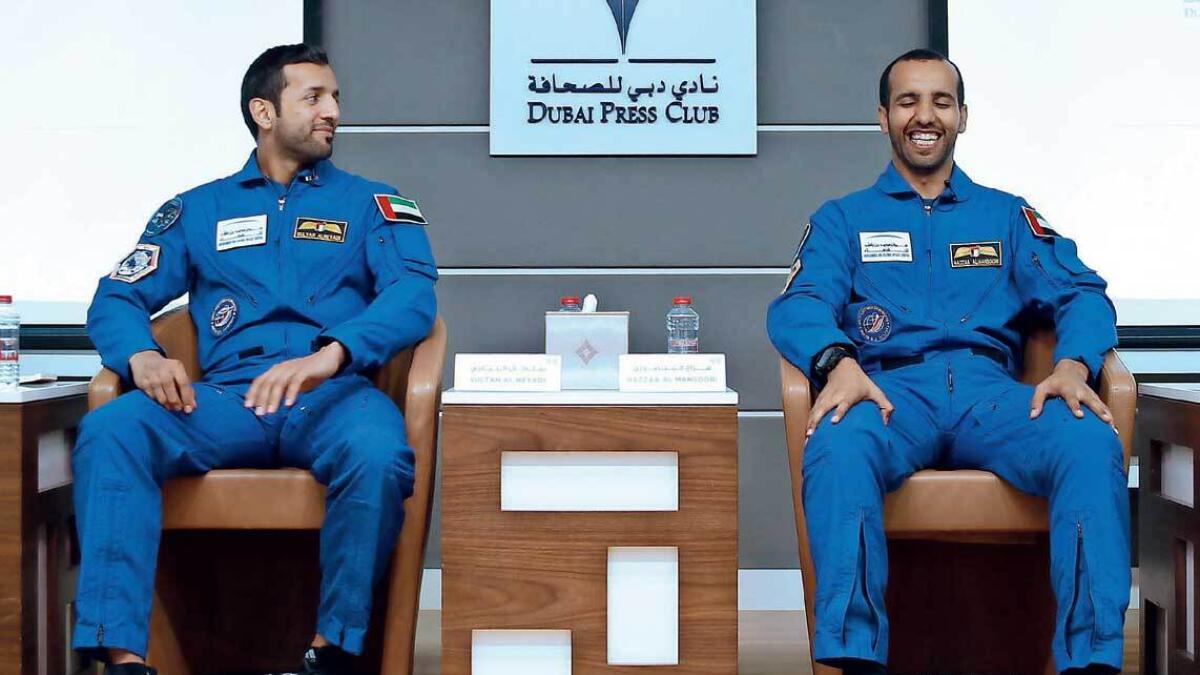 UAE, first, Emirati astronaut, Hazzaa AlMansoori, Hazzaa, space missions, Sultan AlNeyadi, GCC tour, F-16 pilot, UAE Astronaut Programme