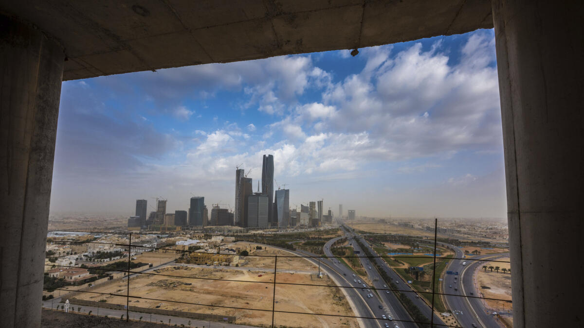 Work has stalled on the King Abdullah Financial District in Saudi Arabia owing to the collapse in oil revenues. 