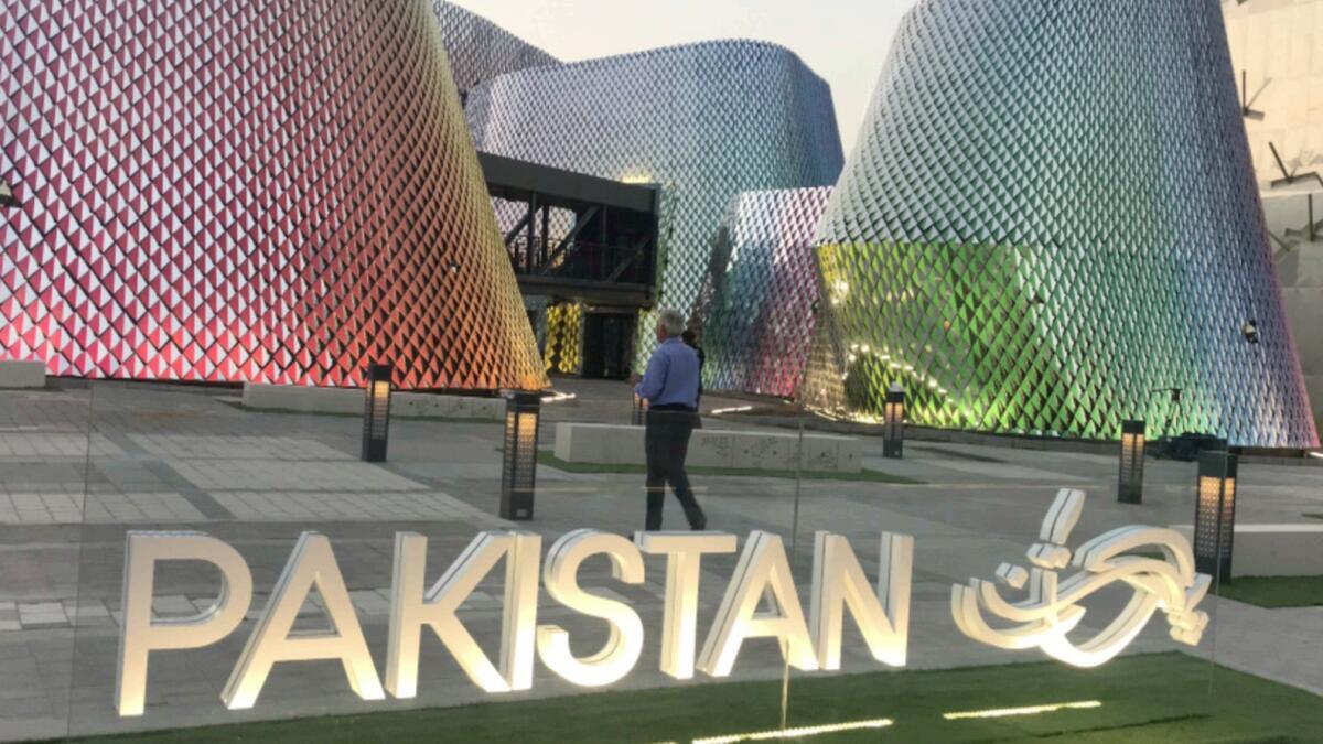 Pakistan pavilion at Expo 2020 Dubai.— Supplied photo