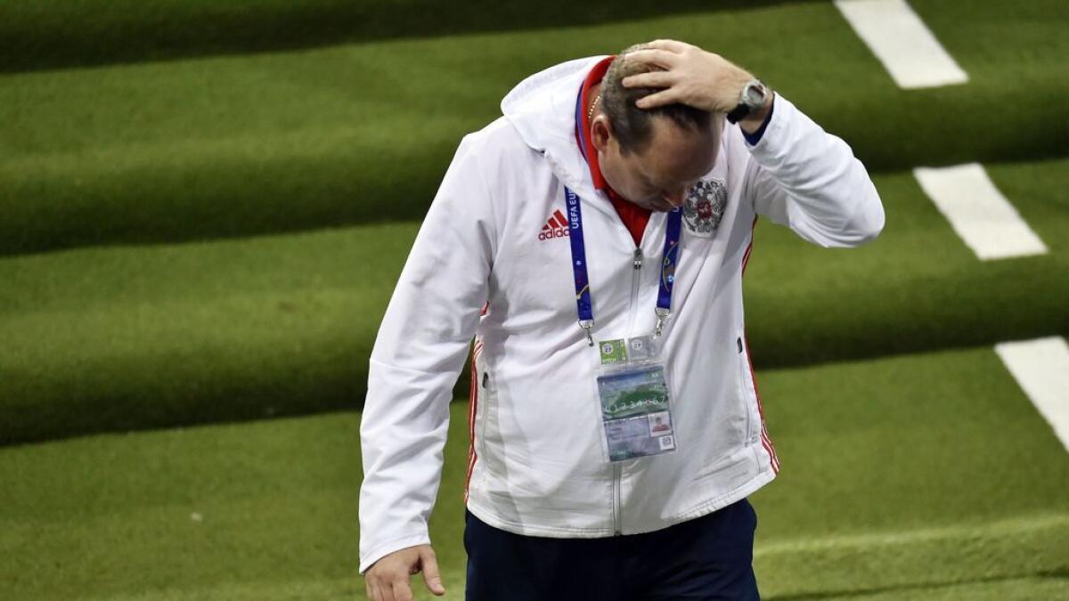 Euro: Coach Slutski confirms exit after elimination