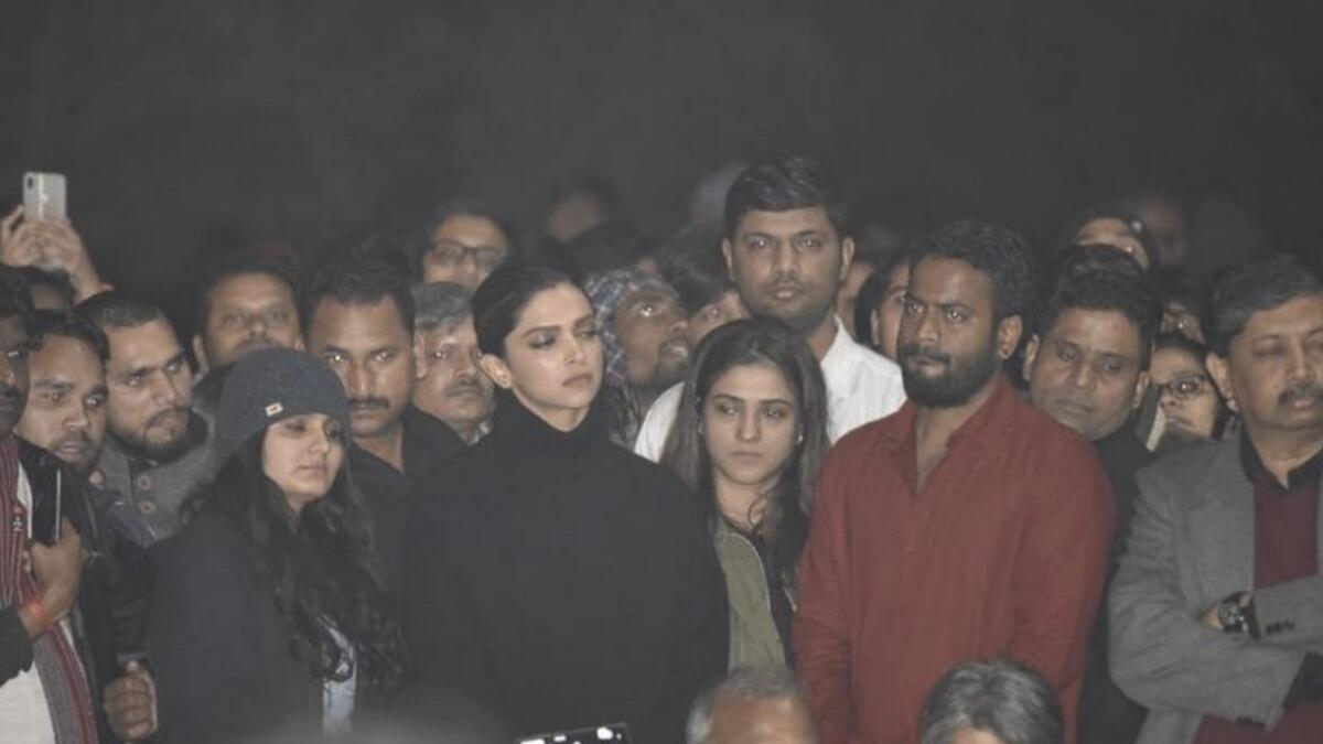 Extending support to the actor, director Anurag Kashyap changed his display picture on Twitter to Deepika Padukone's picture from solidarity protest in New Delhi.