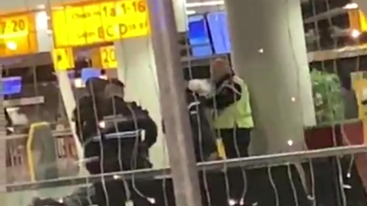 Man arrested at airport after New Years Eve bomb threat