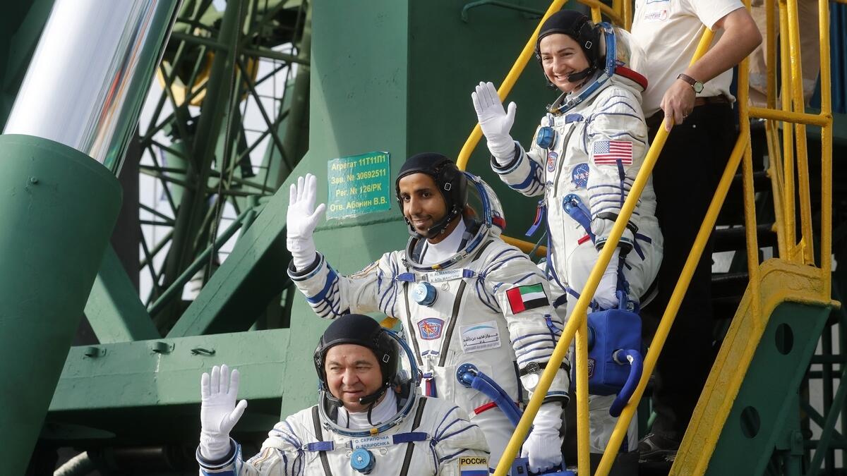 Hazza, Hazzaa, space, astronaut, UAE space mission, soyuz