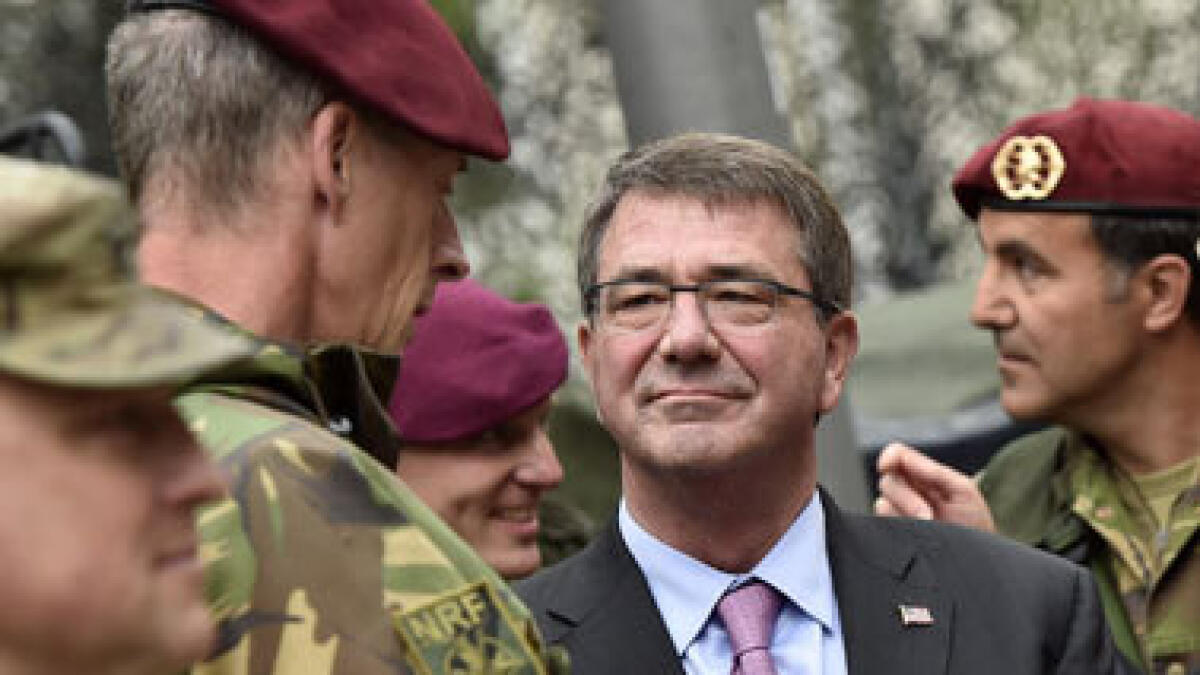 Carter: US to put military equipment in 7 European countries
