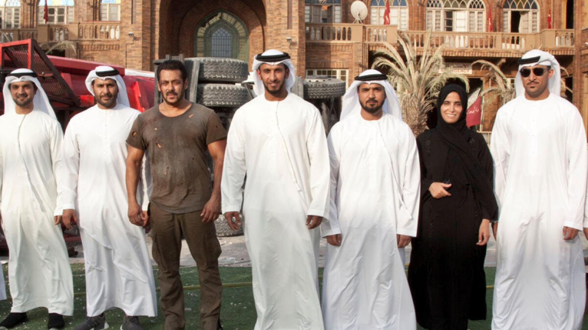 Salman Khans exclusive tour of Tiger Zinda Hai set in Abu Dhabi