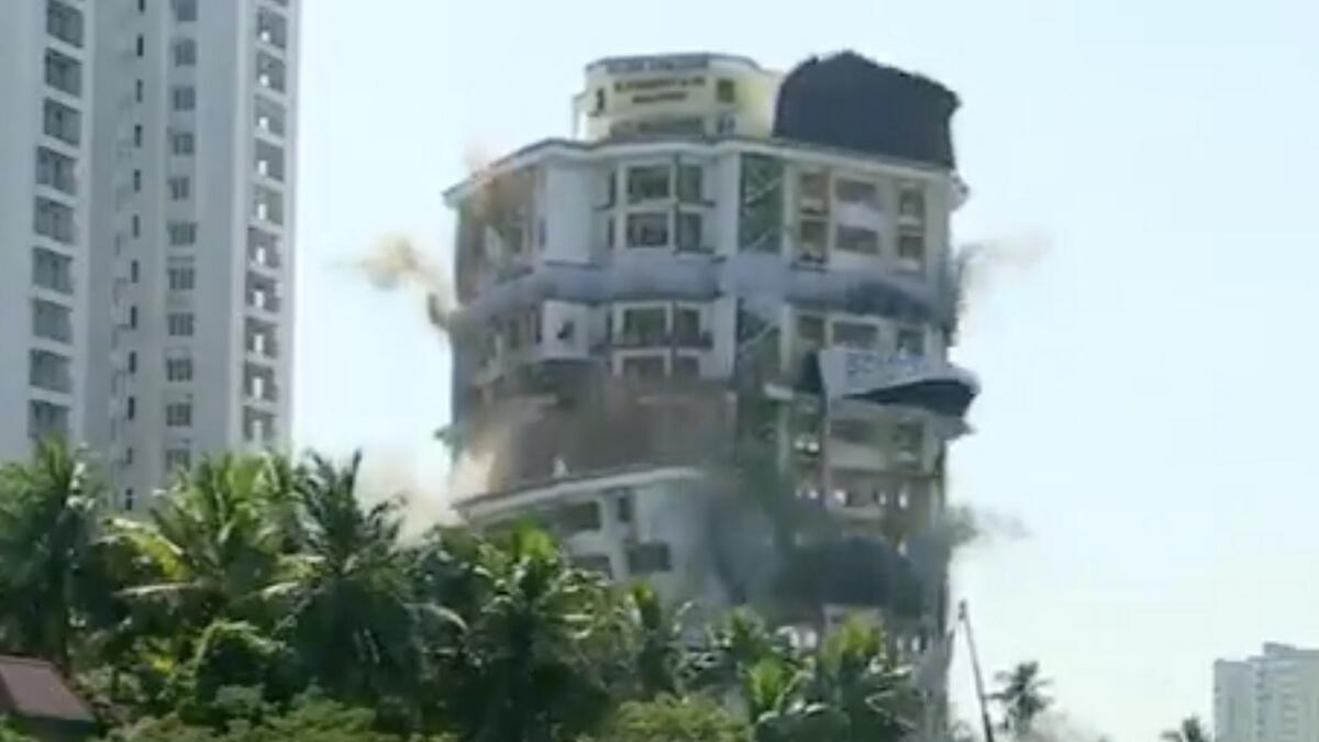 Tower demolition: Why burn the house to smoke out a rat?