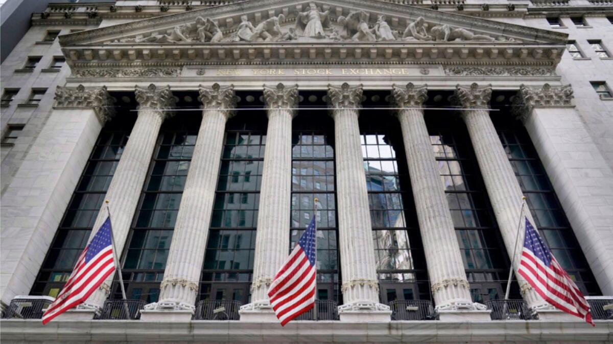 New York Stock Exchange. — AP file