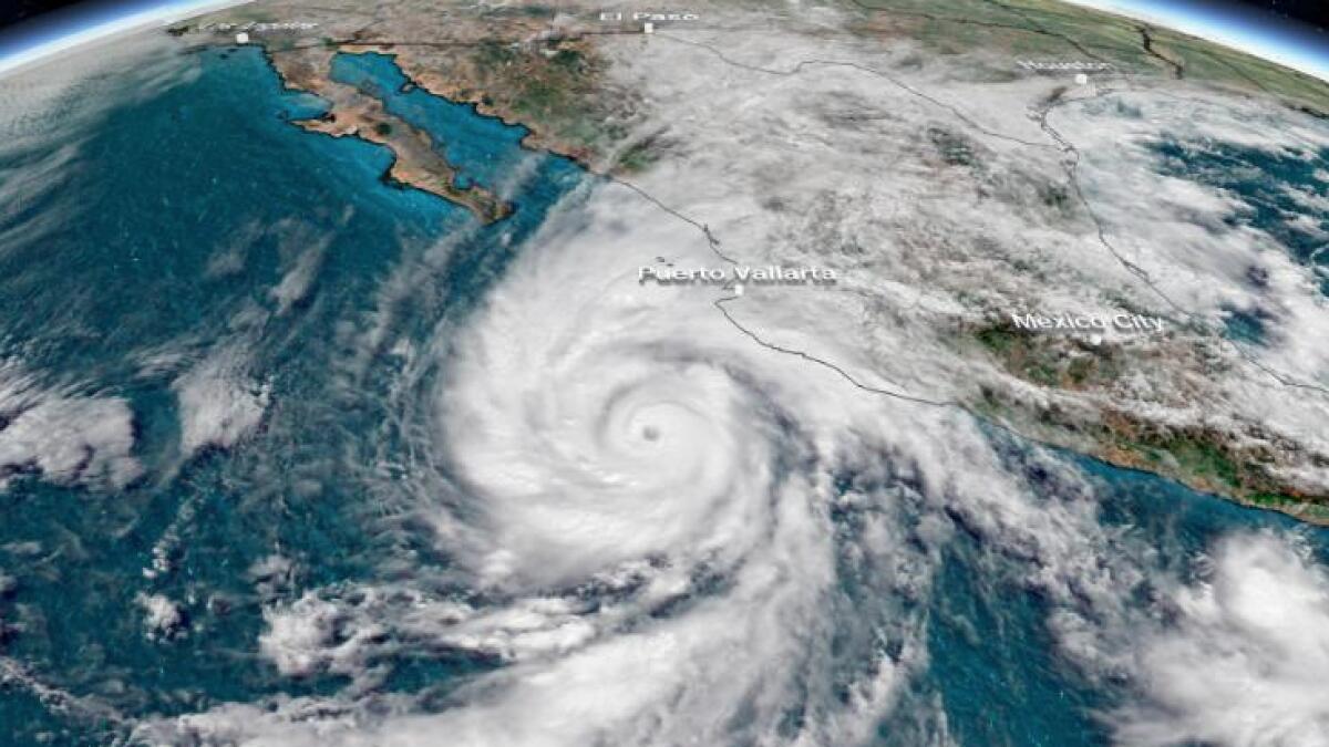 Extremely dangerous hurricane nearing Mexicos Pacific coast