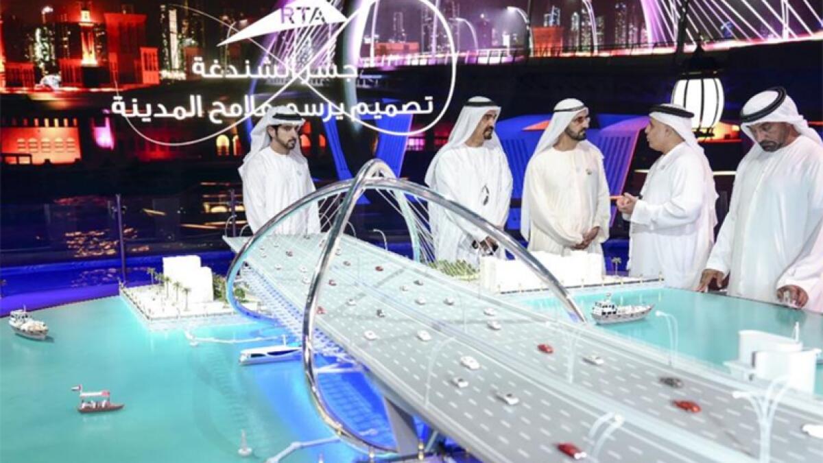 Sheikh Mohammed launches Dh394m Shindagha Bridge project