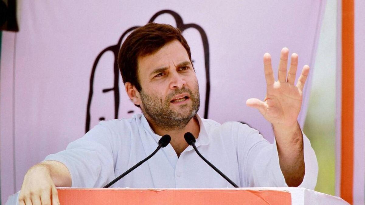 Rahul Gandhi vows to work for cause of street vendors