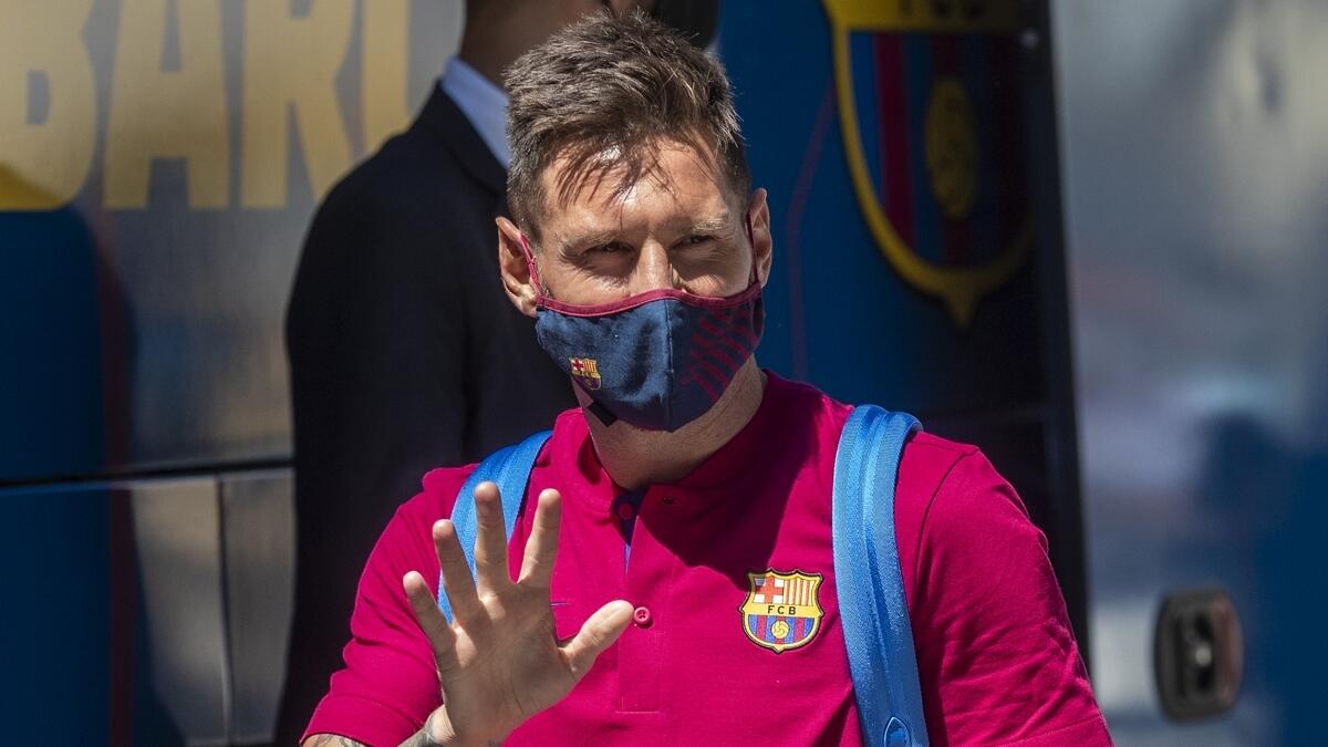 Messi had been outspoken about the club's poor decisions this season