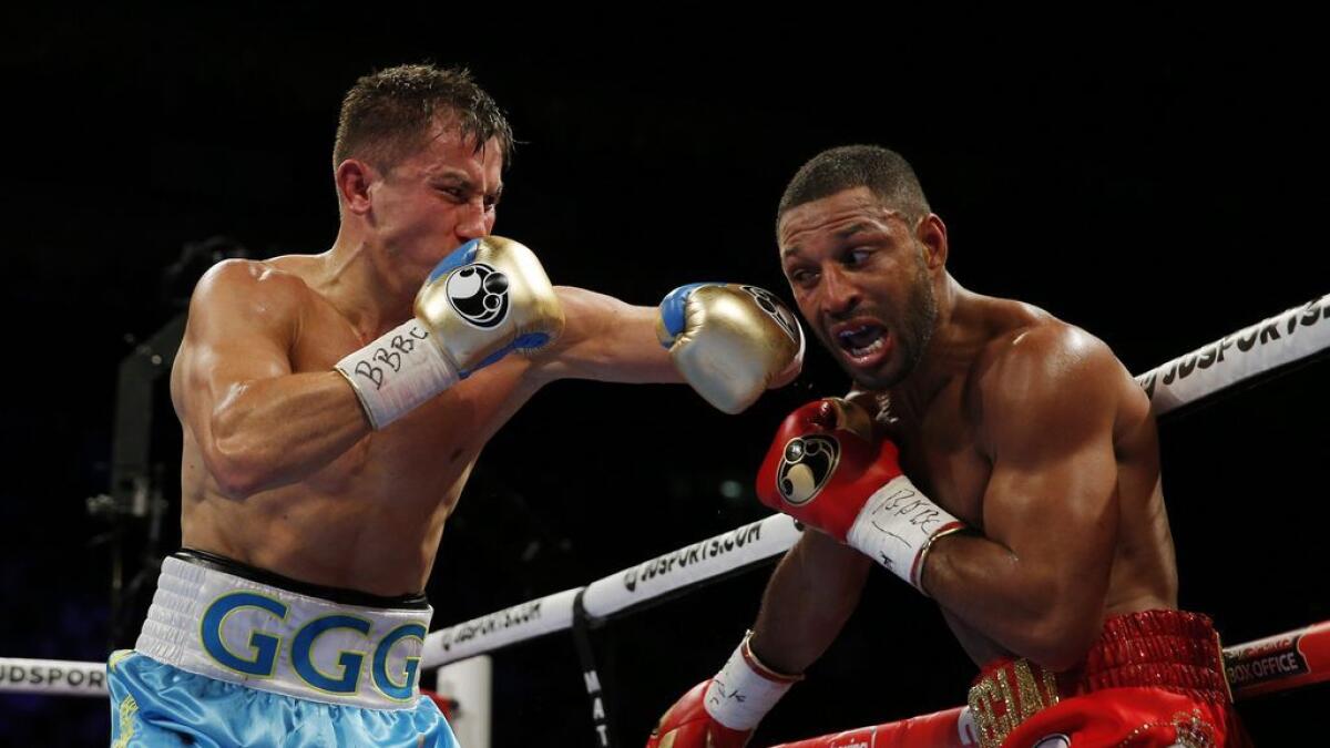 World middleweight champ Golovkin too hot for Brook