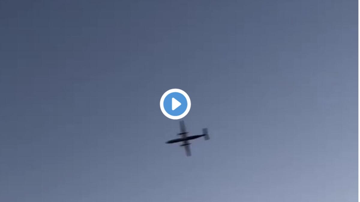 Video: Man steals, crashes empty plane from Seattle airport