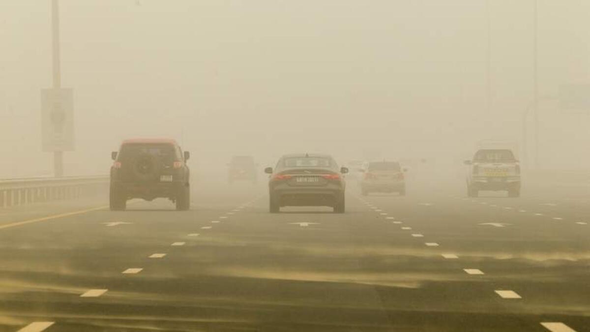 Weather alert: Met warns of low visibility, hotter days ahead in UAE