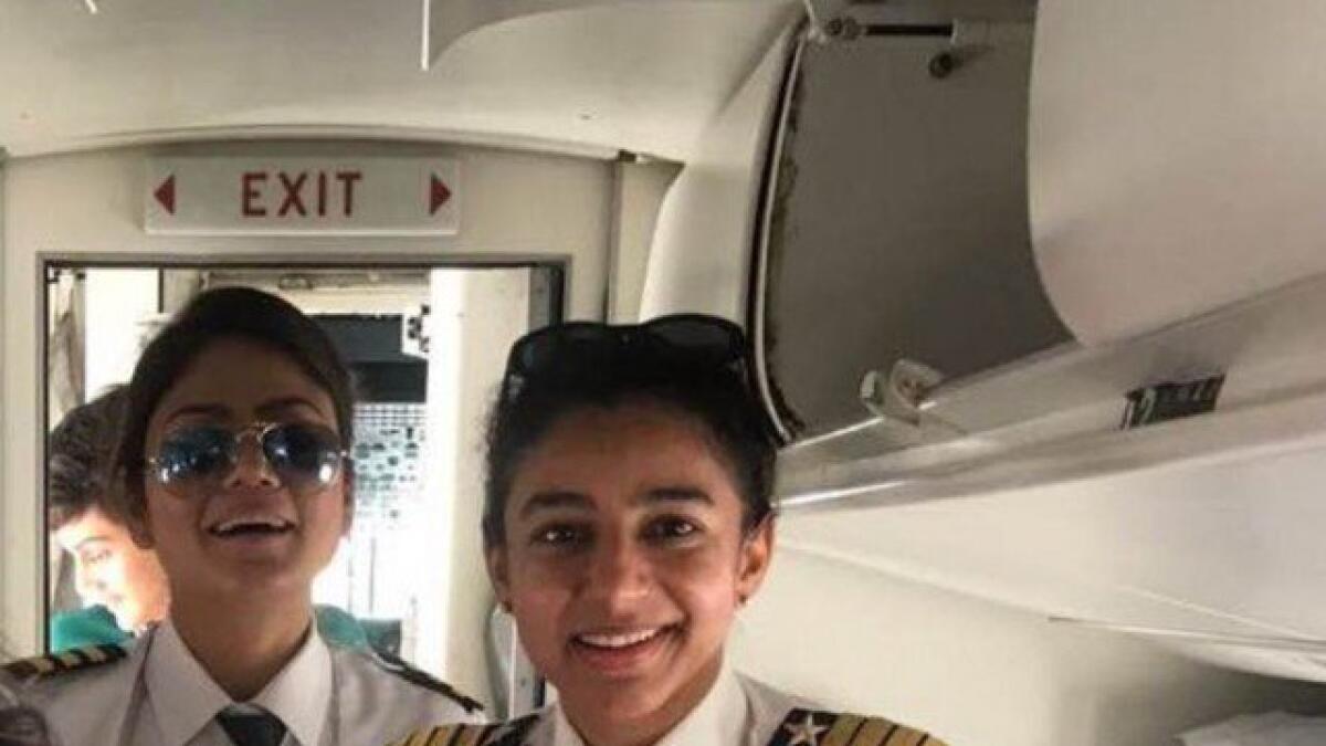 Why the picture of two Pakistani female pilots is going viral